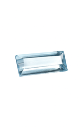 Light Blue Sapphire 5.90 Ct CERTIFIED Loose Gemstone Natural Best Baguette Cut.
